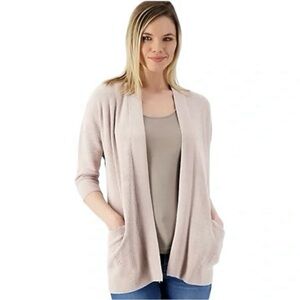 NWT Barefoot Dreams Dolman Ribbed Cardigan Open Front XS